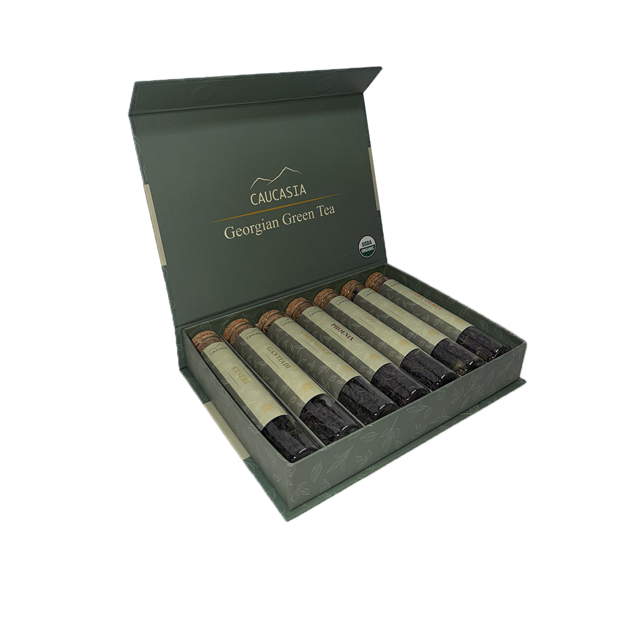 მწვანე ჩაის სეტი